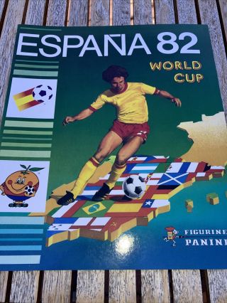 Album Panini Espana 82 Réédition Coup Du Monde World Cup Fifa Copa Espagne