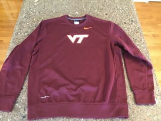 Virginia Tech Hokies Nike Sweatshirt Men’s Medium M