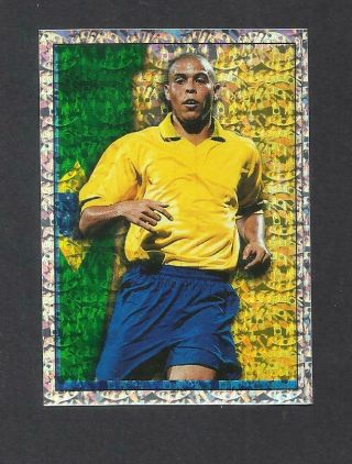 Ronaldo Merlin Sticker 1998 Football Famous Footballers Brazil