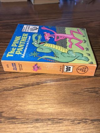 The Pink Panther Adventures In Z - Land - Flip - It Cartoons - A Big Little Book