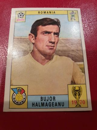 Panini Mexico 70 Halmageanu Romania - Removed,  Red Back Side