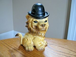 Goebel W.  Germany Figurine 4 " Lion Wearing A Hat 33505