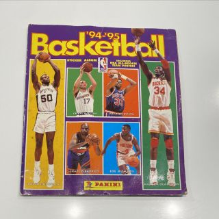 Album Stickers Panini Nba Basketball 94 - 95 Incomplete Missing 9 Stickers