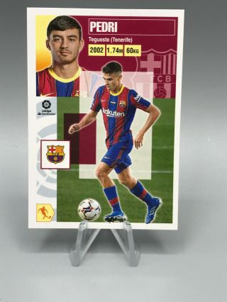 Panini Pedri Sticker Laliga La Liga Fc Barcelona Nr.  55 Rookie
