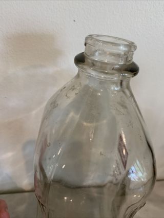 Vintage Half Gallon Milk Bottle United Dairy Farmers Cincinnati Ohio 3