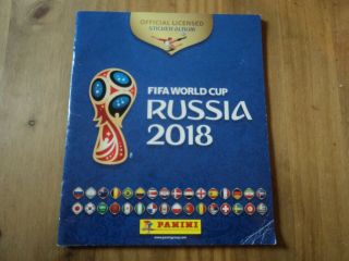 Panini Fifa World Cup Russia 2018 Official Sticker Album - Part Complete