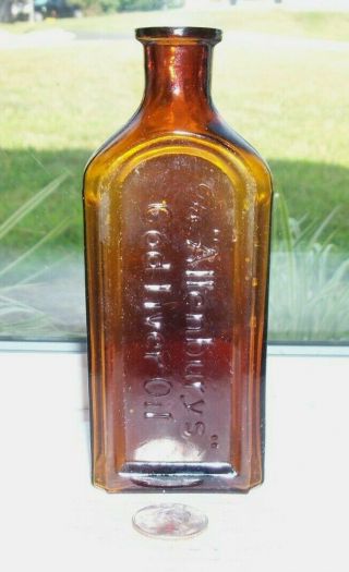 Victorian Medicine Embossed,  The Allenburys Codd Liver Oil,  Allen&hanburys
