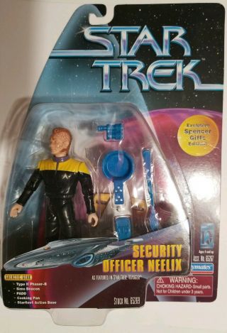 Star Trek Security Officer Neelix Spencers Gifts Exclusive Playmates Toys