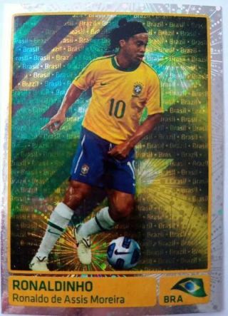 Brazil Version Panini Copa America Argentina 2011 - Ronaldinho