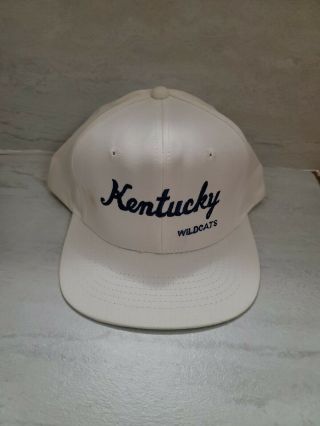 Vintage The Game Kentucky Wildcats Snapback Hat Basketball Vtg90