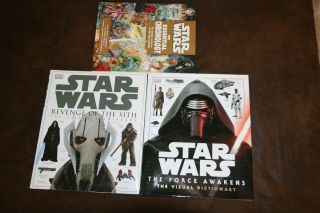 Revenge Of The Sith,  Force Awakens Visual Dictionaries,  And Star Wars Essential