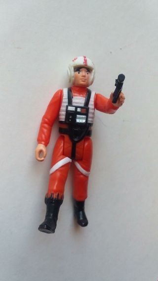 1978 Star Wars Vintage Luke Skywalker X - Wing Pilot W/ Blaster Figure Complete