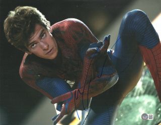 Andrew Garfield Signed Autograph The Spider - Man 11x14 Photo Beckett 11