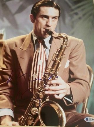 Robert Deniro Signed Autographed 11x14 Photo York York Saxophone