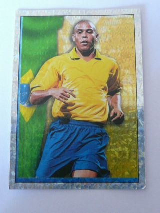 Ronaldo Shiny Foil Merlin England 98 Football Sticker World Cup 98 173,  Cafu