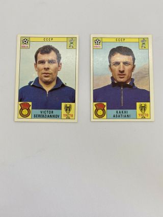 Cccp Team Cards - Panini Sticker/card World Cup Mexico 70 1970