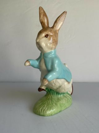Large Beswick Beatrix Potter Peter Rabbit Ltd Ed Figurine Royal Doulton 7 "