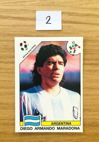 Panini World Cup Story 1994 - 224 - Diego Maradona - Argentina (italia 90)