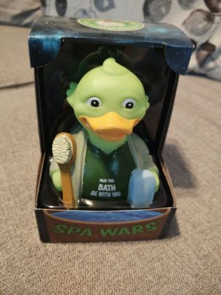 Spa Wars Celebriduck Rubber Duck Yoda.  Star Wars.  Celebriducks