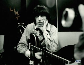 Bill Wyman Signed The Rolling Stones 11x14 Photo Auto Beckett Bas 2
