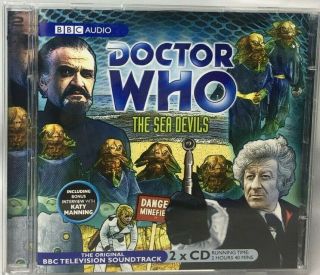 Doctor Who The Sea Devils Cd Two Discs Audio Drama Bbc Tv Jon Pertwee