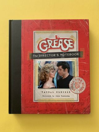 Olivia Newton - John Grease The Director’s Notebook Hardback Book Autographed