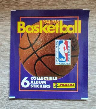 Panini 1 Tüte Nba 1994 1995 Sticker Bustina Pack Pochette Sobre Basketball 94 95