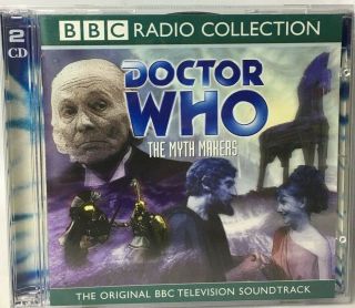 Doctor Who The Myth Makers Cd Two Discs Audio Bbc William Hartnell Peter Purves