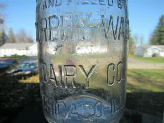 Trep Milk Bottle Murphy Ward Dairy Co Chicago Il Clark County