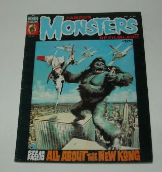 Warren 1976 Famous Monsters Of Filmland 125 King Kong W Jessica Lange