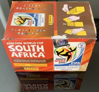 Panini World Cup 2010 South Africa 1 X Empty Display Box