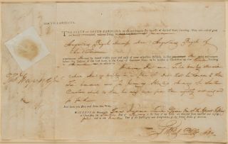 Thomas Heyward,  Jr.  - Document Signed - SC Declaration of Independence Signer 2