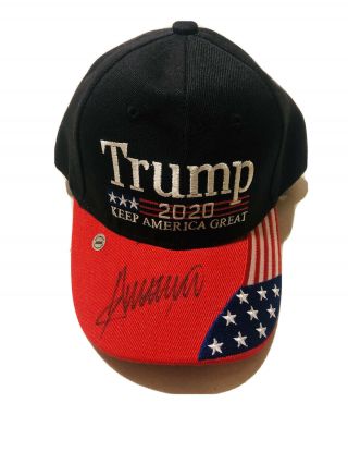 Rare 2020 Donald Trump Autographed Signed Limited Edition Stitched Maga Hat