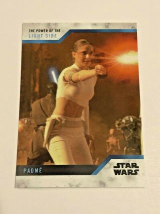 2019 Topps On - Demand Star Wars The Power Of The Light Side 16 - Padme
