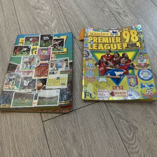 Merlin’s Premier League 97 And 98 Sticker Albums Both Incompete