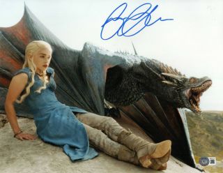 Emilia Clarke Signed Autograph 