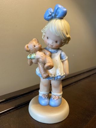 Memories Of Yesterday Holding On To Childhood Attwell Figurine 1996 Enesco Girl