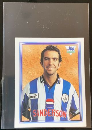 Paulo Di Canio - Sheff Wed - Merlin Premier League 1998 Sticker 405