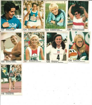 Sammelbilder Olympiade München 1972