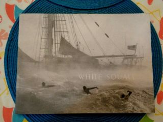 White Squall Photographic Book By Jeff Bridges,  1995,  Autographed By Jeff Bridge