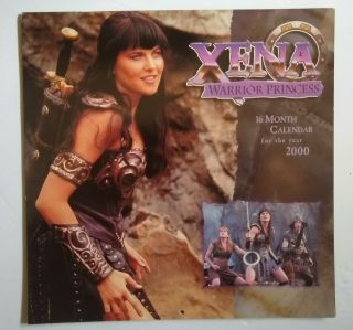 Xena Warrior Princess - 2000 16 Month Calendar