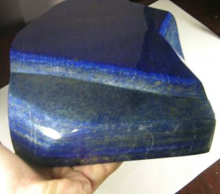 6735g Afghanistan 100 Natural Tumbled Rough Lapis Lazuli Specimen 14.  85lb 280mm 5