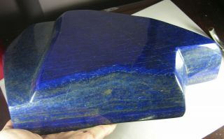 6735g Afghanistan 100 Natural Tumbled Rough Lapis Lazuli Specimen 14.  85lb 280mm 6