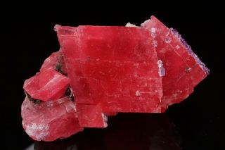 Extraordinary Rhodochrosite & Fluorite Crystal Sweet Home Mine,  Colorado