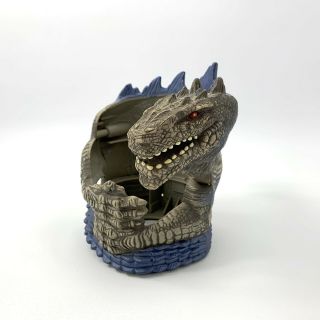 Vintage 1998 Godzilla Cup Holder Toho Taco Bell Collectible Promotional Promo