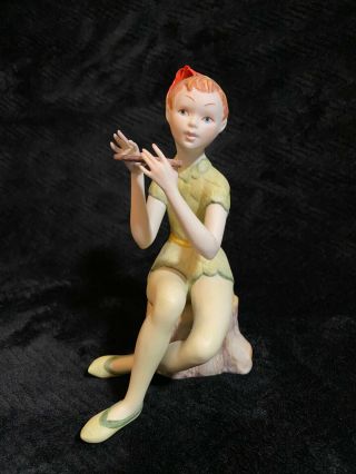 Cybis Peter Pan Fairy Tale Character American Bisque Porcelain (not Lladro)