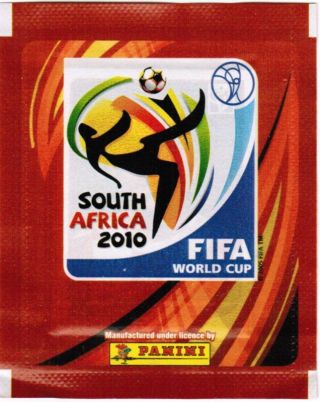 Italy Panini 2010 South Africa Fifa World Cup Soccer Sticker Pack Chile Version