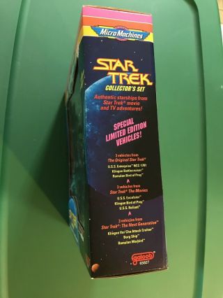 1993 Micro Machines Special Limited Edition Star Trek Collector Set - Box 3