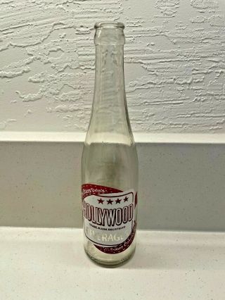 Vintage Acl Hollywood Beverages Soda Bottle 10oz Yakima Wa