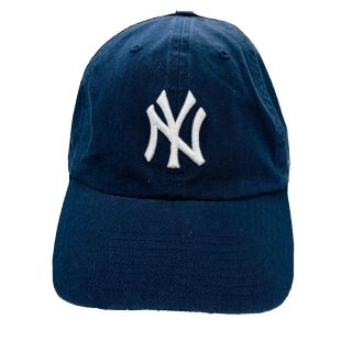 Ny Yankees Adult 47 Brand Navy Up/dad Hat " Ny " Licensed